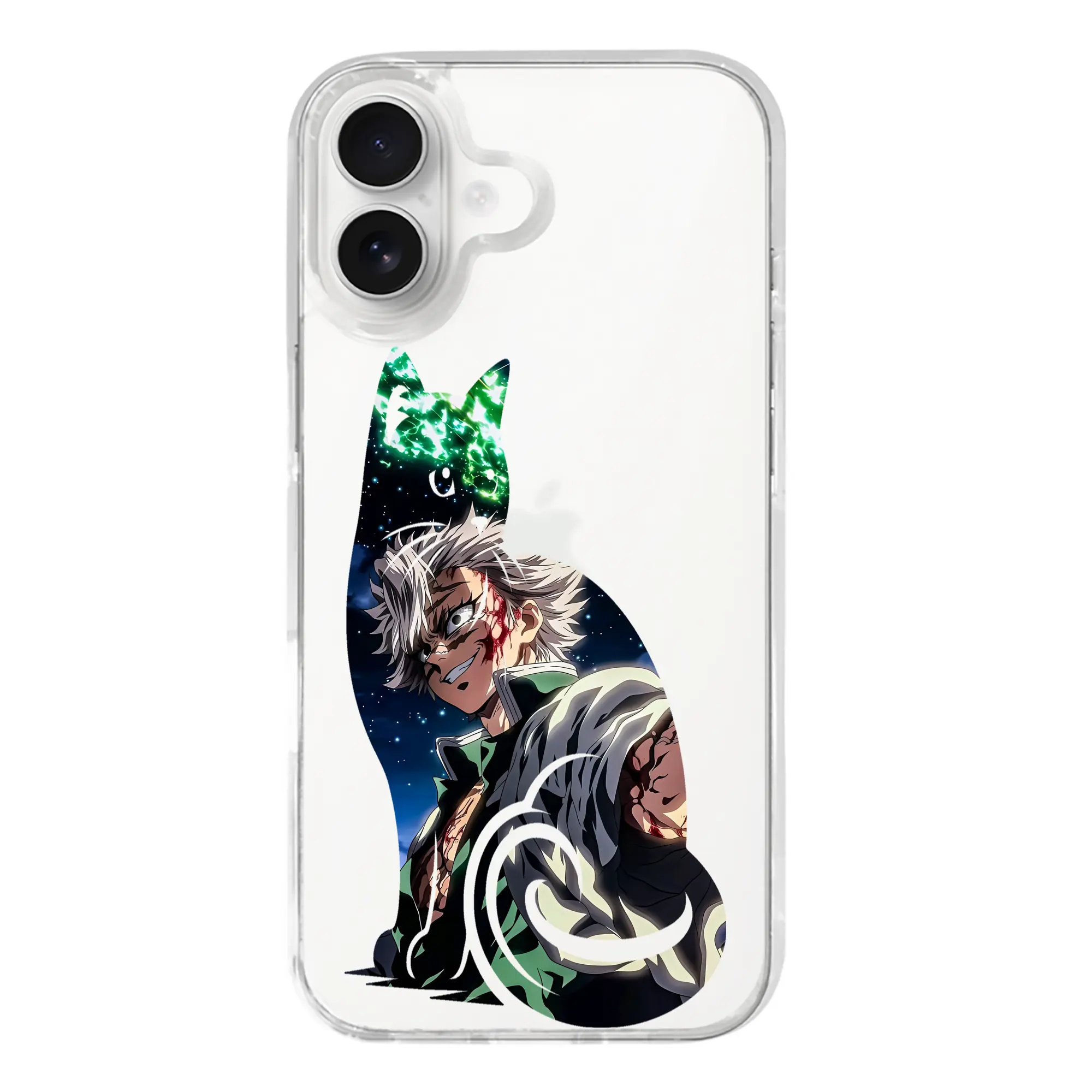 鬼滅の刃 グッズ,不死川 実弥 - iPhone 17シリーズ 透明スマホケース – 薄型・耐衝撃・精密フィット保護カバー